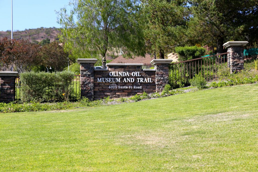 Entrance to the Olinda Oil Museum.