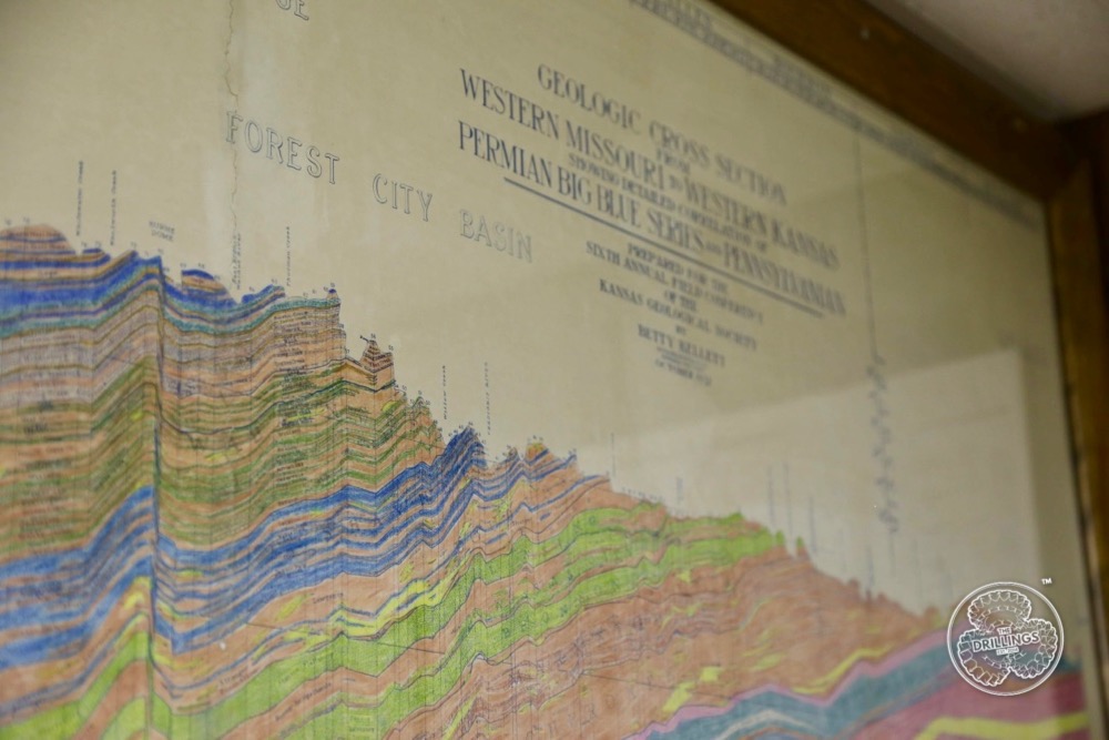Geologic cross section from Western Missouri to Western Kansas showing detailed correlation of Permian Big Blue Series and Pennsylvanian